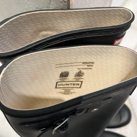 Hunter Classic Rain Boot - Navy Blue (Little Kid/Big Kid) - Picture 3 of 7